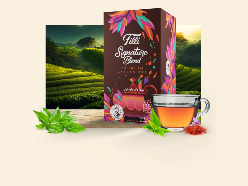 FiLLi Cafe Zafran Black Tea - FiLLi Zafran Tea Powder