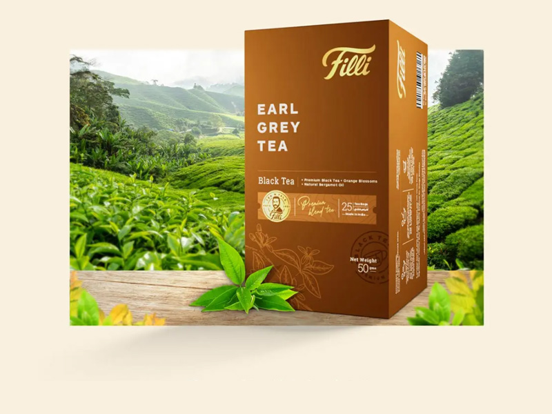 FiLLi Cafe Earl Grey Tea Bags - FiLLi Zafran Tea Powder