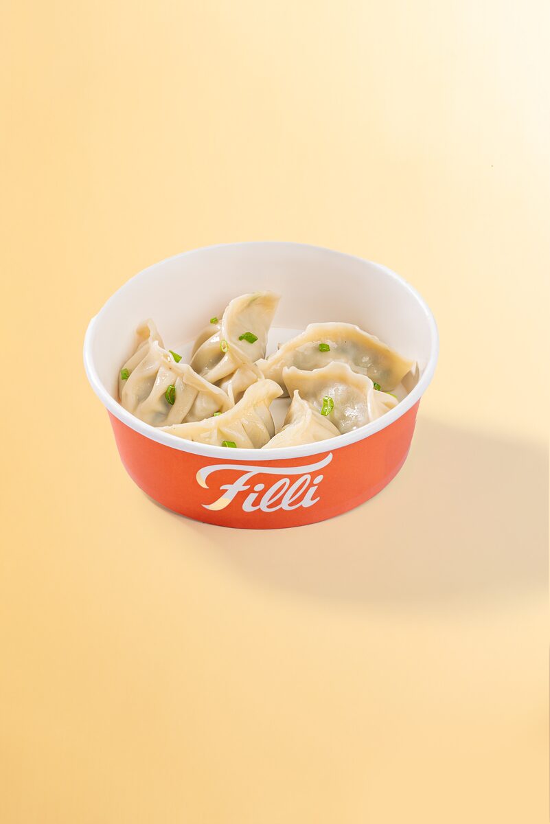 Spicy Chicken Momo - FiLLi Cafe