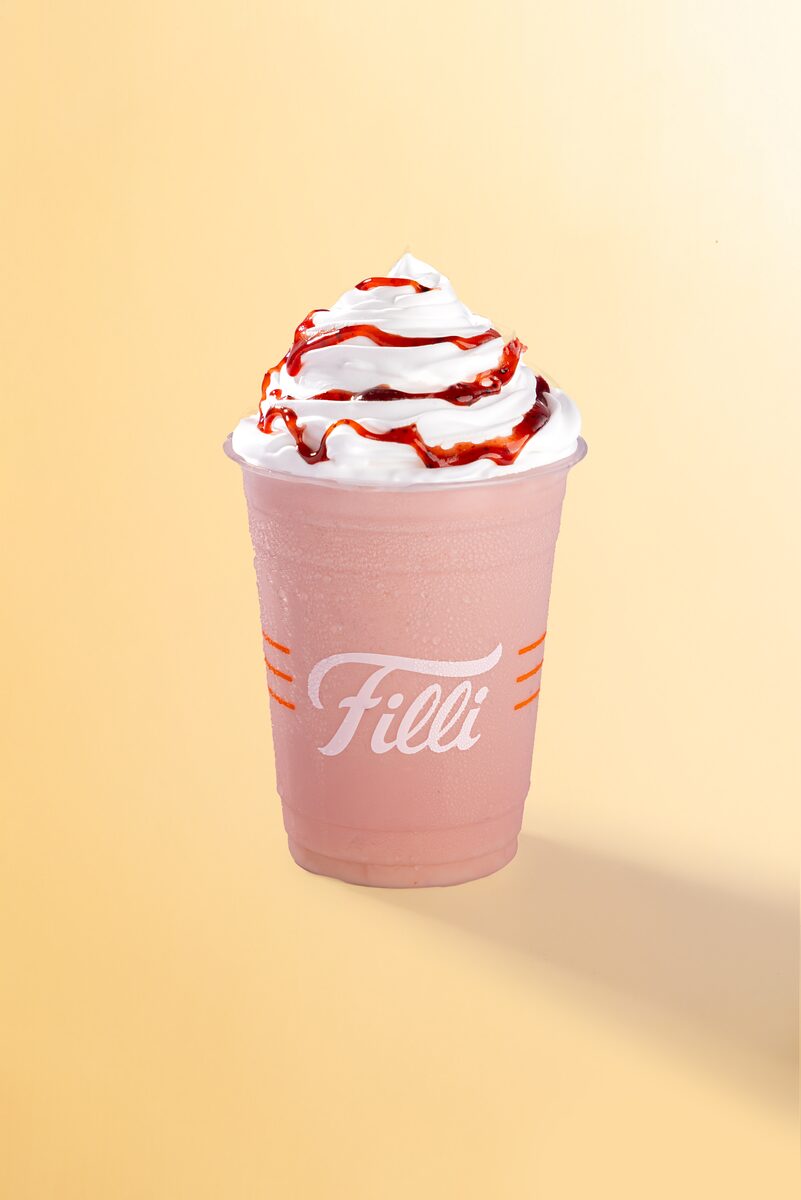 Strawberry Milkshake - FiLLi Cafe