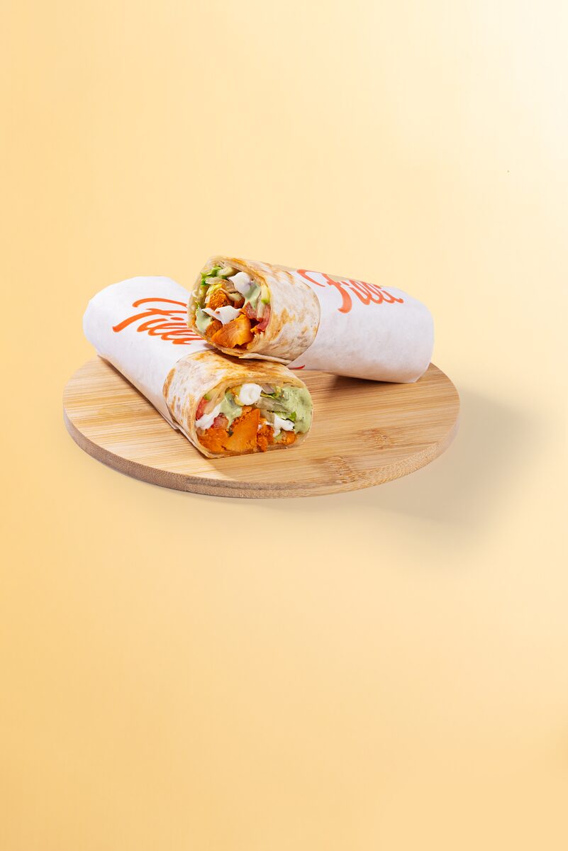 Chicken Tikka Wrap - FiLLi Cafe