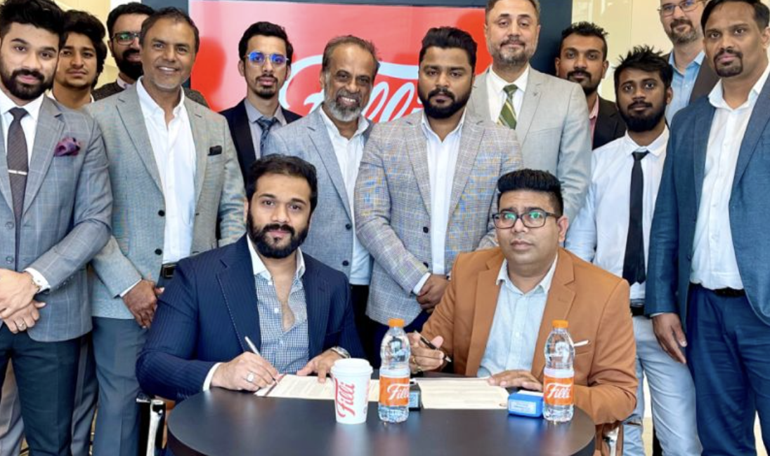 FiLLi Cafe Founder Rafih FiLLi with the Team