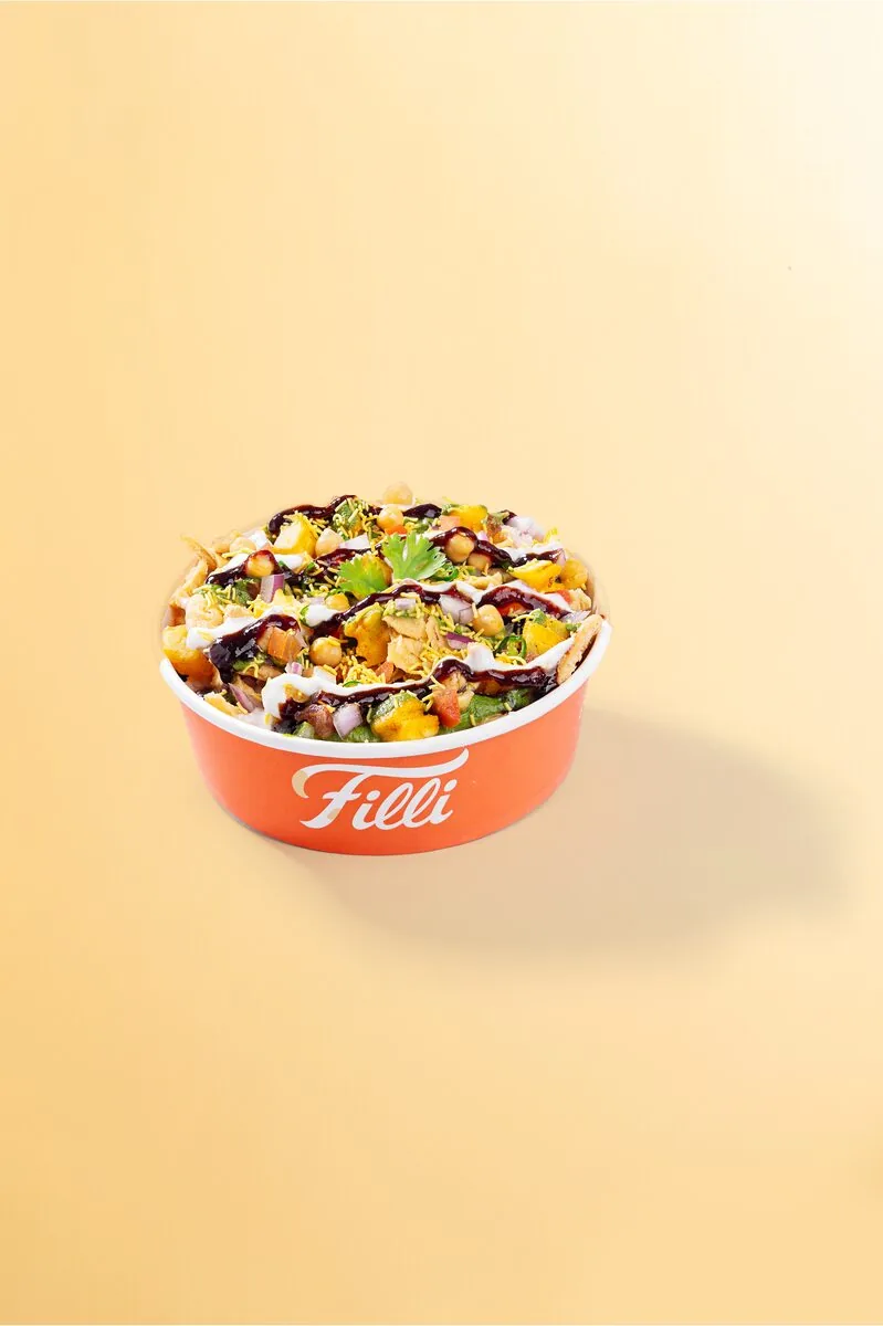 Aaloo Tikki Chaat - FiLLi Cafe