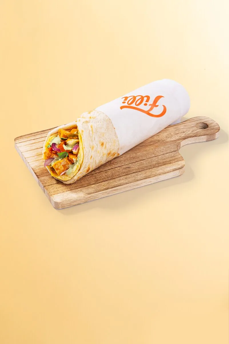 Chicken Tikka Kathi - FiLLi Cafe