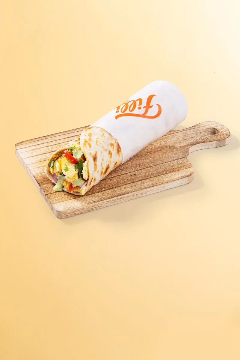 Paratha Roll (Egg) - FiLLi Cafe