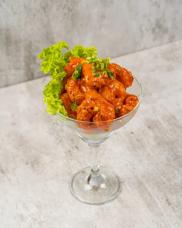 Sweet Chilli Prawns - FiLLi Cafe