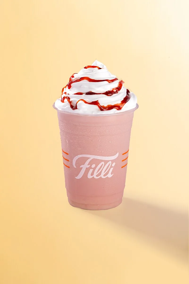 Strawberry Milkshake - FiLLi Cafe