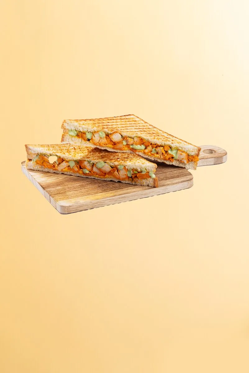 Tandoori Chicken Toastie - FiLLi Cafe